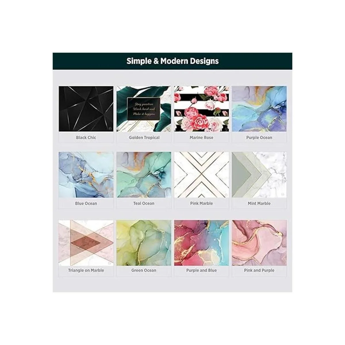 Oriday Alfombrilla para ratón con cita inspiradora_6