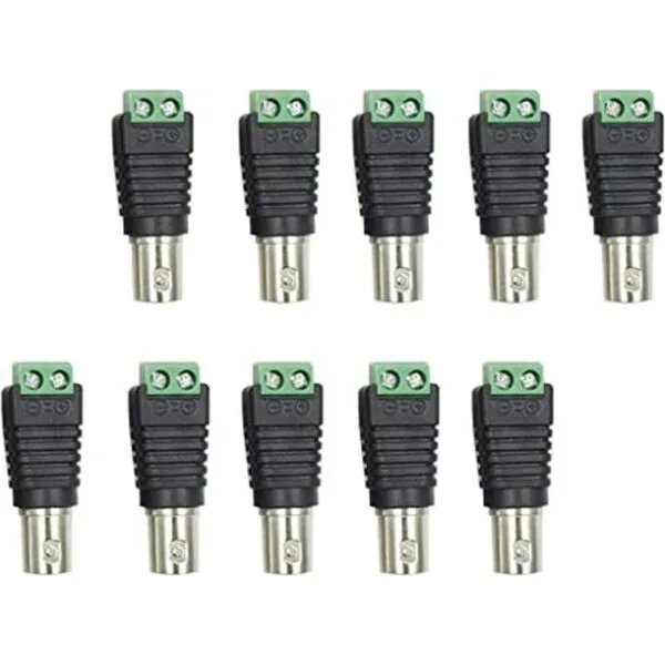 Hxchen Conector hembra BNC a conector AV 2 para conector_1