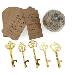 50 piezas de esqueleto para abridor de botellas recuerdo