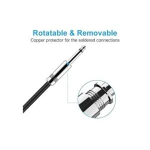 New bee Cable de guitarra de 10 pies para instrumentos_2