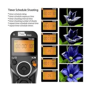 Obturador inalámbrico remoto compatible con Canon Pixel_3