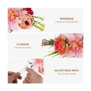 POPETPOP Diadema para perro diseño de flores