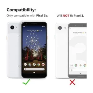 Teelevo Funda tipo cartera para Google Pixel 3a funda de_2