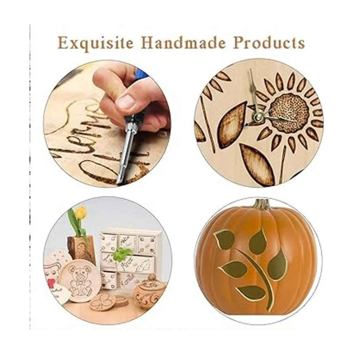 Kit de combustión de madera herramienta de combustión de