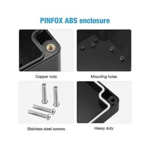 Caja de conexiones plástica electrónica del ABS de la_4