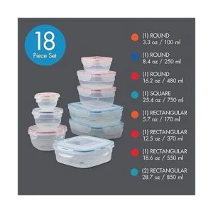 LocknLock Easy Essentials Color Mates Tapas de_4