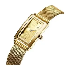 SHENGKE Reloj de cuarzo rectangular para mujer reloj de_2