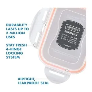 LocknLock Easy Essentials Color Mates Tapas de_6