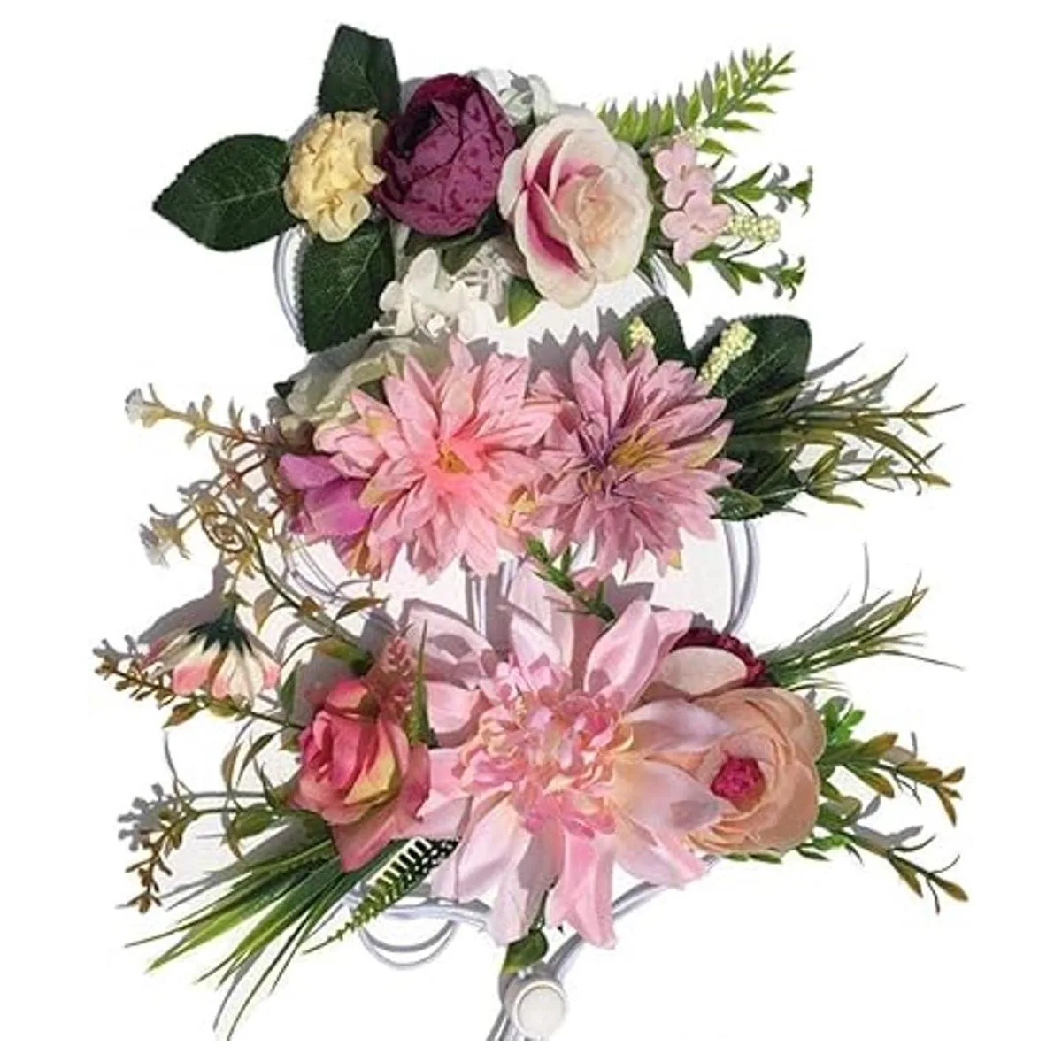 POPETPOP Diadema para perro diseño de flores