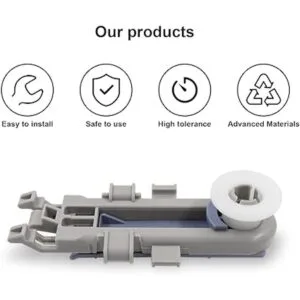 2PC 8561996 Lavavajillas superior Dishrack rueda para