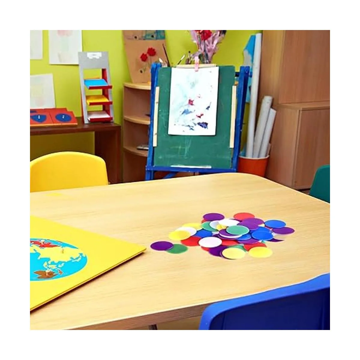 Coopay 900 piezas contadores de fichas de plástico_6