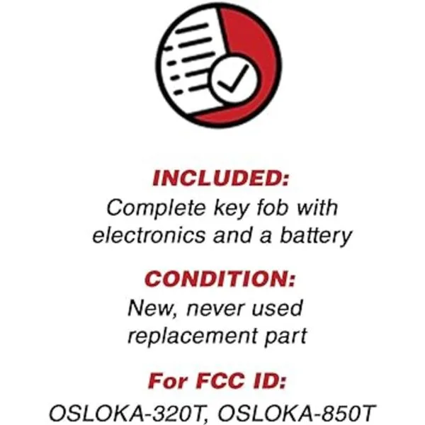 KeylessOption Llavero de coche con alarma de entrada sin_3