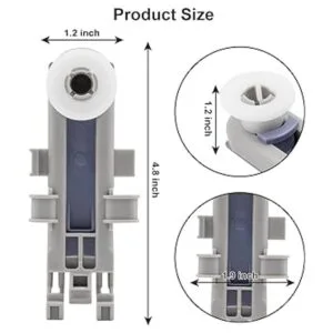 2PC 8561996 Lavavajillas superior Dishrack rueda para