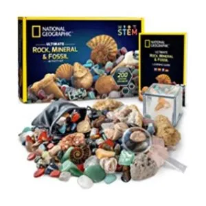 NATIONAL GEOGRAPHIC Kit de rocas y fósiles El juego de_1