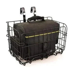 Cesta plegable para bicicleta cesta delantera para_5