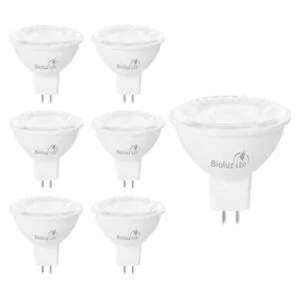 Bioluz Paquete de 6 bombillas LED MR16 de 50 W halógenas_1