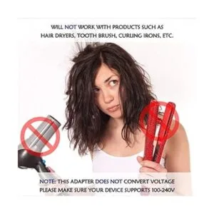 Ceptics Enchufe adaptador de viaje para Reino Unido con 2_5