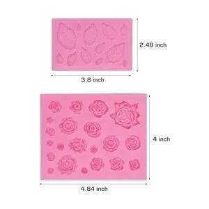 Mity Rain Roses Collection Molde de silicona con forma de