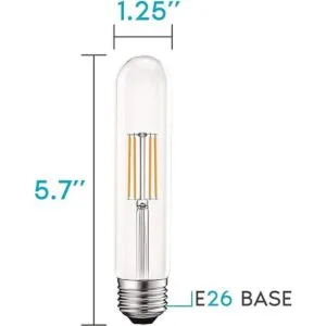 Luxrite Bombillas de tubo LED Vintage T9 equivalente a 60_3
