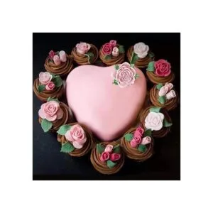 Mity Rain Roses Collection Molde de silicona con forma de