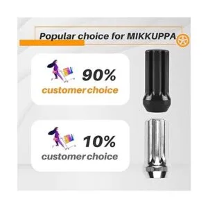 MIKKUPPA Tuerca de llanta M14x1.5 Repuesto para Chevy_2