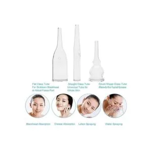 Nikou Blackhead Accesorios para máquina de vacío 3 tubos_2