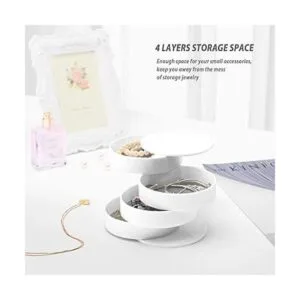 Organizador de joyería pequeño soporte para aretes para_3