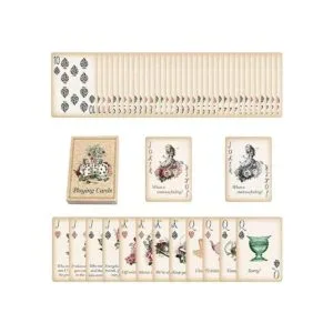 Alice Cartas de póquer para fiestas temáticas regalo de_2
