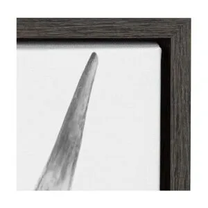 Kate and Laurel Sylvie Highland Cow Lienzo enmarcado para_3