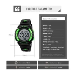 Boys Watch Digital Sports Waterproof Outdoor Kids Watches_3