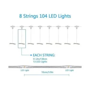 PULIVIA Luces de sombrilla de patio para exteriores con_2