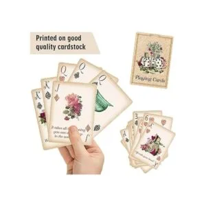 Alice Cartas de póquer para fiestas temáticas regalo de_3