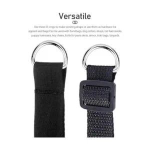 Swpeet 150 piezas 58 pulgadas multiusos Metal D Anillo