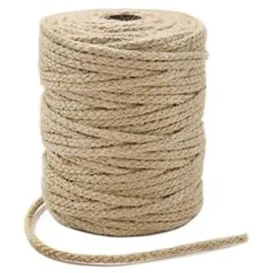 Tenn Well Cordel de yute trenzado cuerda de yute natural