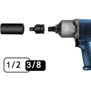 HELAKLS 14 38 12 34 pulgadas Drive 6 piezas adaptador