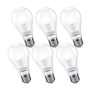 Bayshe Bombilla LED de 12 V equivalente a 60 W E26 7 W_1