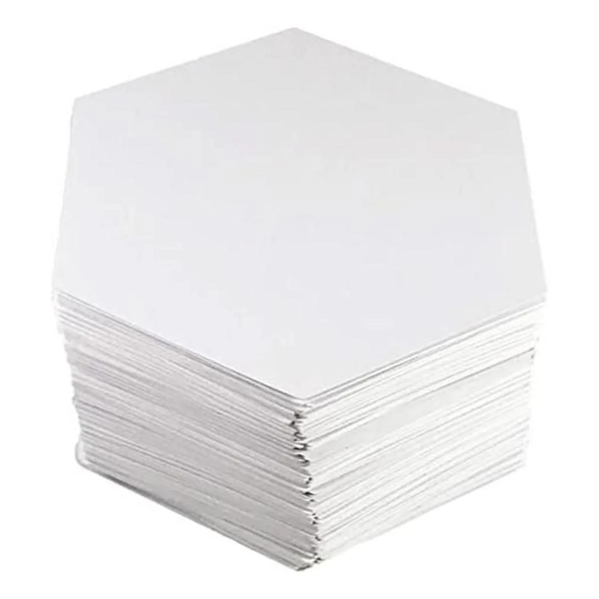 Apostrophe Games Juego de cartas hexagonales en blanco_1