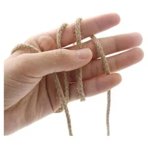 Tenn Well Cordel de yute trenzado cuerda de yute natural