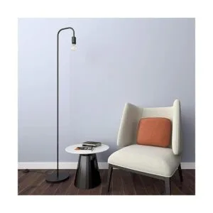 Oneach Lámpara de pie industrial para sala de estar LED_2