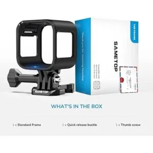 Sametop Carcasa de montaje en marco compatible con cámaras_4