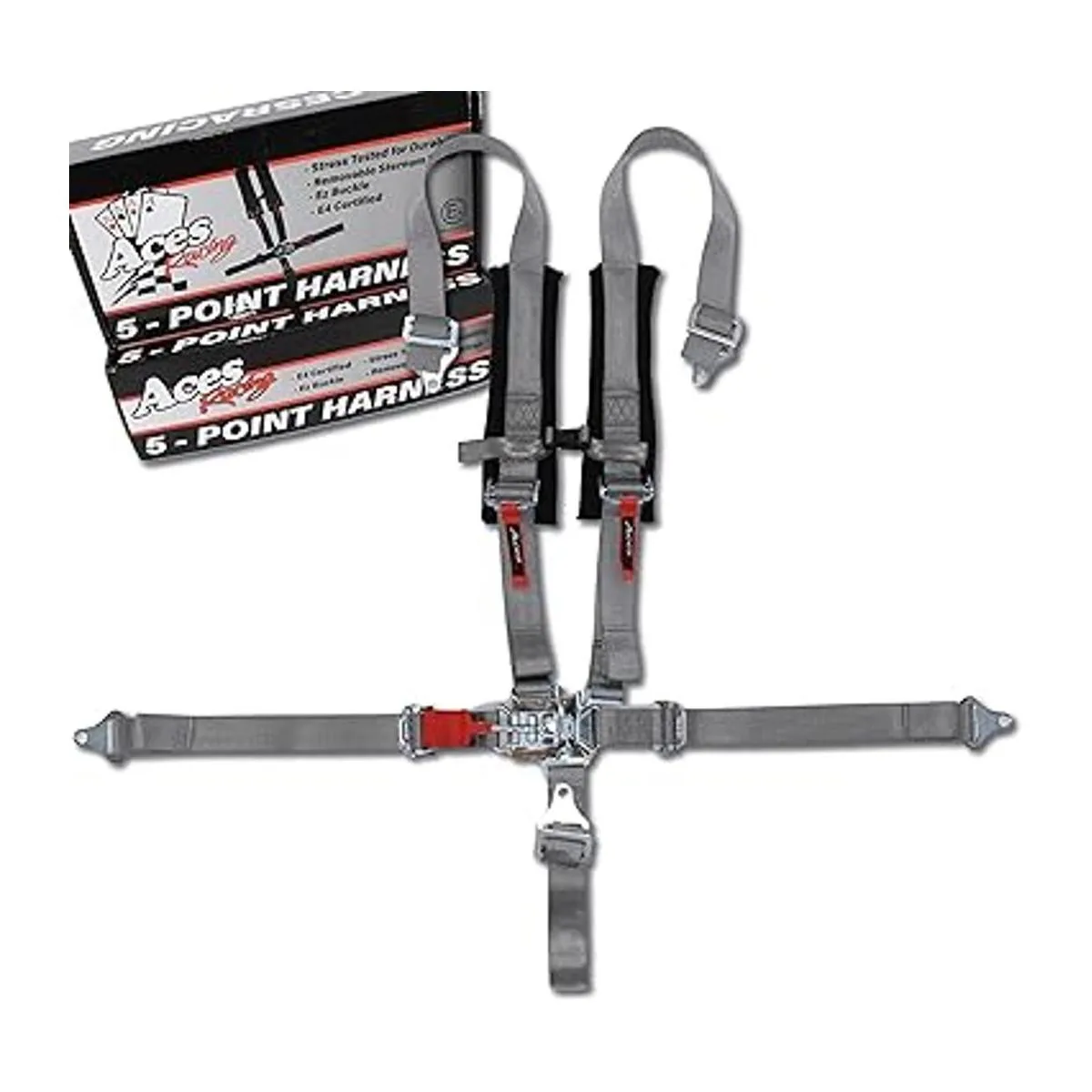 Arnés de 5 puntos con relleno de 5 pulgadas certificado_6