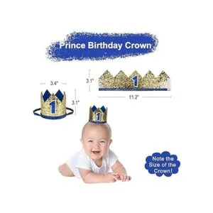 Decoraciones para niños de primer cumpleaños con pancarta