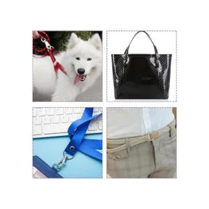 Swpeet 150 piezas 58 pulgadas multiusos Metal D Anillo