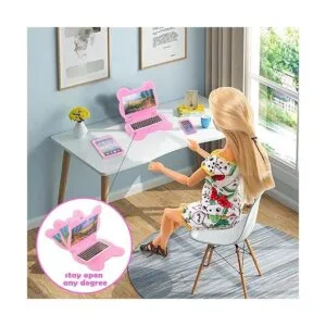 BARWA Paquete de 57 ropa y accesorios para muñecas 5