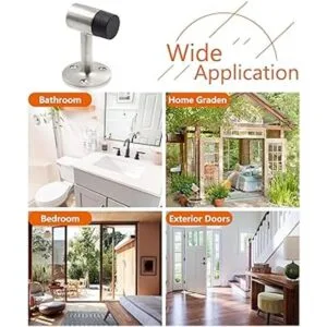 PHITUODA Tope de piso resistente de 3 pulgadas2.953 in