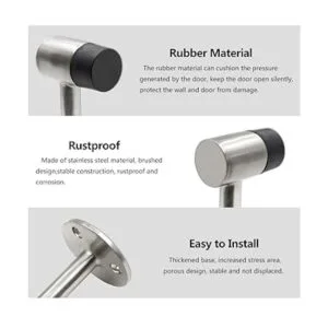 PHITUODA Tope de piso resistente de 3 pulgadas2.953 in