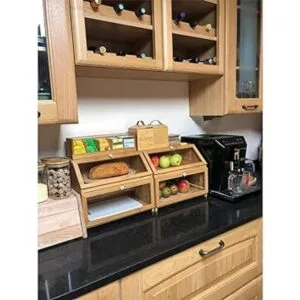 Panera para la cocina Almacenamiento de alimentos de gran_3