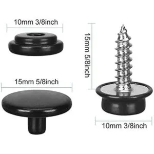 Kelife Juego de 150 piezas de acero inoxidable de grado