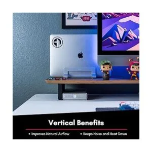 Macally Soporte vertical para laptop para escritorio_2