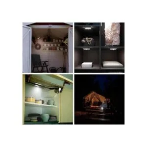 Lzonunl Luz de armario luz de grifo que funciona con_3